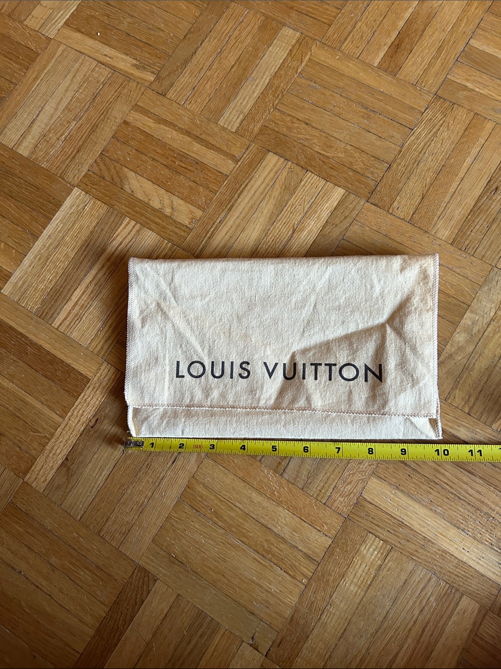 Louis Vuitton Natural Beige Logo Dust Pouch,For a Felicie Bag